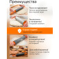 Скалка силиконовая PERFECTO LINEA Handy (21-043255) - Фото 3