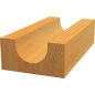 Фреза по дереву пазовая галтельная 8х9,2х40 мм BOSCH Standard for Wood (2608628367) - Фото 2