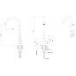 Смеситель для кухни AV ENGINEERING AVZAR4-A304CH (AVZAR4-A304CH-730) - Фото 14