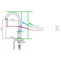 Смеситель для кухни AV ENGINEERING AVZAR4-A304BK (AVZAR4-A304BK-732) - Фото 3