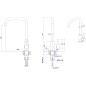 Смеситель для кухни AV ENGINEERING AVZAR4-B304GR (AVZAR4-B304GR-739) - Фото 2