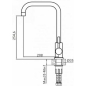 Смеситель для кухни AV ENGINEERING AVZAR4-B304GR (AVZAR4-B304GR-739) - Фото 2