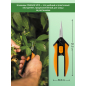 Ножницы для кустов FISKARS SP14 (1051600) - Фото 4