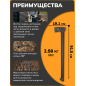 Топор-колун 2,6 кг FISKARS Solid A26 (1052043) - Фото 2
