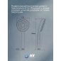 Лейка для душа AV ENGINEERING AVSSS-056 - Фото 3