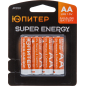 Батарейка АА ЮПИТЕР 1,5 V алкалиновая 4 штуки (JP2101)
