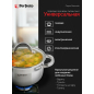 Кастрюля из нержавеющей стали 2,6 л PERFECTO LINEA Starcook (50-520100) - Фото 3