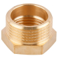 Футорка латунная 1/2"X1/4" с наружной-внутренней резьбой AV ENGINEERING (AVE305001)