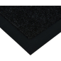 Коврик придверный влаговпитывающий ребристый VORTEX Trip 40х60 см черный (24190) - Фото 3