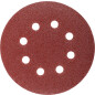 Шлифлист круглый самосцепляющийся 125 мм Р100 ВОЛАТ 10 штук (80010-100)