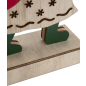 Фигурка деревянная с подсветкой NEON-NIGHT Дед Мороз 13х4,5х18 см (504-016) - Фото 4