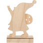 Фигурка деревянная с подсветкой NEON-NIGHT Дед Мороз 13х4,5х18 см (504-016) - Фото 7
