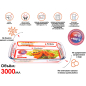 Форма для выпечки из жаропрочного стекла прямоугольная PERFECTO LINEA 3 л (12-300010) - Фото 2