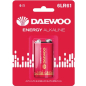 Батарейка 6LR61 DAEWOO Energy 9 V алкалиновая (5029729)