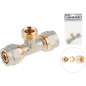 Тройник латунный 1/2"х16 (2.0) с наружной резьбой AV ENGINEERING (AVE309008) - Фото 2