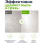 Швабра для пола PERFECTO LINEA Solid с насадкой из микрофибры зеленая (43-492023) - Фото 7