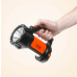 Фонарь светодиодный аккумуляторный 3Вт + 3Вт ЮПИТЕР оранжевый (JP1050) - Фото 6