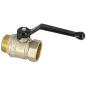 Кран шаровой 1 1/4" наружная-внутренняя резьба рычаг LD PN 40 (LD47.303.32) - Фото 4