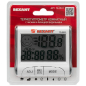 Термогигрометр электронный с часами и функцией будильника REXANT (70-0511) - Фото 7