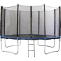 Батут ARIZONE D396.5 см с защитной сеткой и лестницей (80-130400)