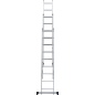 Лестница алюминиевая трехсекционная 552 см НОВАЯ ВЫСОТА NV1230 (1230309) - Фото 4