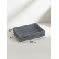 Мыльница PERFECTO LINEA Weathered Sand серая (35-151402) - Фото 6