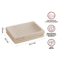 Мыльница PERFECTO LINEA Weathered Sand бежевая (35-151400) - Фото 8