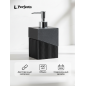 Дозатор для жидкого мыла PERFECTO LINEA Element черный (35-618103)