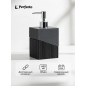 Дозатор для жидкого мыла PERFECTO LINEA Element черный (35-618103)