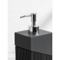 Дозатор для жидкого мыла PERFECTO LINEA Element черный (35-618103) - Фото 2