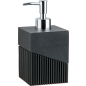 Дозатор для жидкого мыла PERFECTO LINEA Element черный (35-618103)
