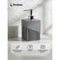 Дозатор для жидкого мыла PERFECTO LINEA Element серый (35-618100)