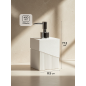 Дозатор для жидкого мыла PERFECTO LINEA Element белый (35-618102) - Фото 6