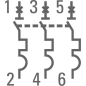 Автоматический выключатель EKF PROxima ВА 47-63 3P 50А C 4,5кA (mcb4763-3-50C-pro) - Фото 5