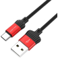 Кабель BOROFONE BX28 Dignity USB-C красный