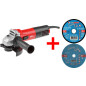 Шлифмашина угловая (болгарка) WORTEX AG 1208-1 (AG1208100019A2)