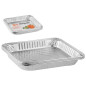 Форма для выпечки алюминиевая одноразовая прямоугольная 32,5х26,3х4,3 см PERFECTO LINEA 3 штуки (45-332265)