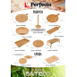 Поднос бамбуковый 30,5 см PERFECTO LINEA Bamboo (38-305001) - Фото 3