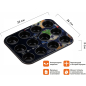 Форма для выпечки металлическая для 12 кексов 35х26х3 см PERFECTO LINEA Chef (16-352630) - Фото 2
