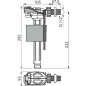 Впускной клапан для унитаза ALCAPLAST (A150-1/2-RU) - Фото 2