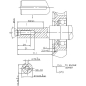 Двигатель 170F цилиндр 19 мм для мини-трактора FERMER FM-633M (806002n) - Фото 2