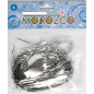 Мишура новогодняя МОРОЗКО Дождик серебро 150 см (Д101501-25) - Фото 3