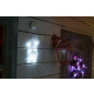 Фигура светодиодная NEON-NIGHT Санта-Клаус на присоске с подвесом 13х1х19 см 8 диодов белый (501-018) - Фото 2
