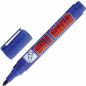 Маркер перманентный фетровый CROWN Multi Marker синий (CPM-800blue) - Фото 2