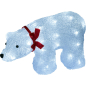 Фигура светодиодная UNIEL ULD-M3423-040/STA WHITE IP20 WHITE BEAR Белый медведь 34х12х23 см 40 диодов белый (07954)