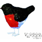 Фигура светодиодная UNIEL ULD-M1713-040/STA WHITE IP20 BIRDS5 Птички 17х13 см 40 диодов (UL-00007287) - Фото 3