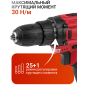 Дрель-шуруповерт аккумуляторная WORTEX LX BD 1820 Li XLT SET (0329076) - Фото 2