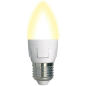 Лампа светодиодная E27 UNIEL C37 7 Вт 3000K (UL-00002414)