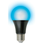 Лампа светодиодная ультрафиолетовая E27 UNIEL A60 9 Вт 410 нм (UL-00005855)