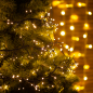 Гирлянда новогодняя светодиодная NEON-NIGHT Кластер 3 м 288 диодов теплый белый (303-626) - Фото 2